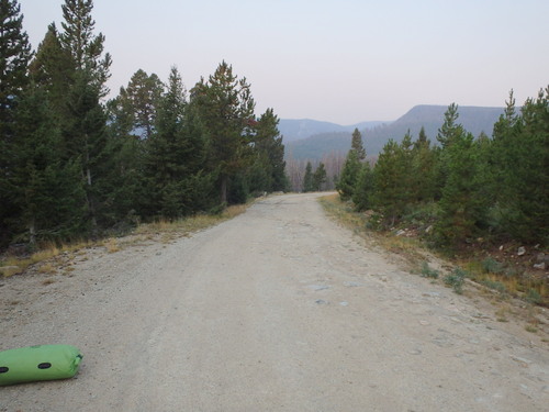 GDMBR: We had about 4 miles of visibility.